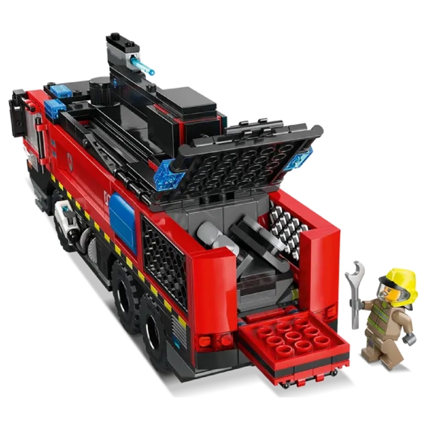 ასაწყობი კონსტრუქცია Lego 60499 City Airport Fire Truck, Prefabricated Construction