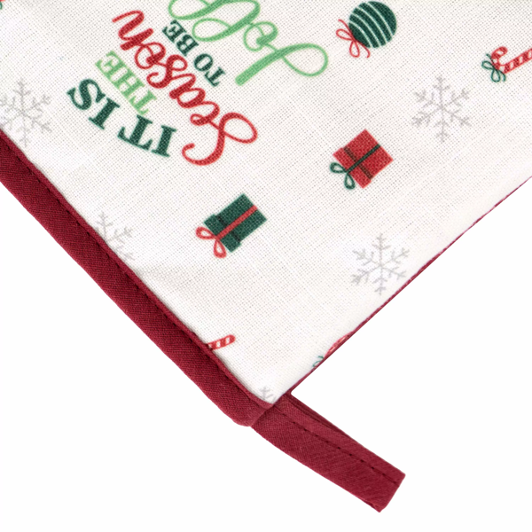 სამზარეულოს ხელთათმანი Ardesto ART05HT Christmas Tree, Oven Mitten, Green/Red