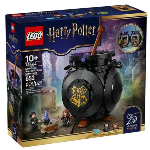 ასაწყობი კონსტრუქცია Lego 76464 Harry Potter Cauldron: Secret Potions Classroom, Prefabricated Construction