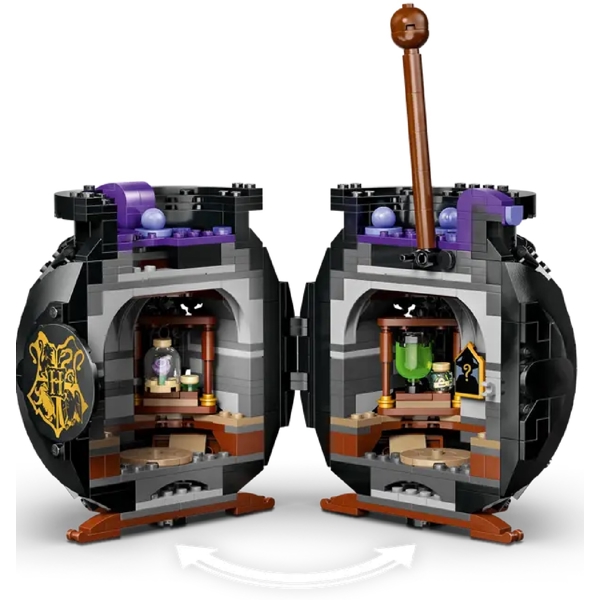 ასაწყობი კონსტრუქცია Lego 76464 Harry Potter Cauldron: Secret Potions Classroom, Prefabricated Construction