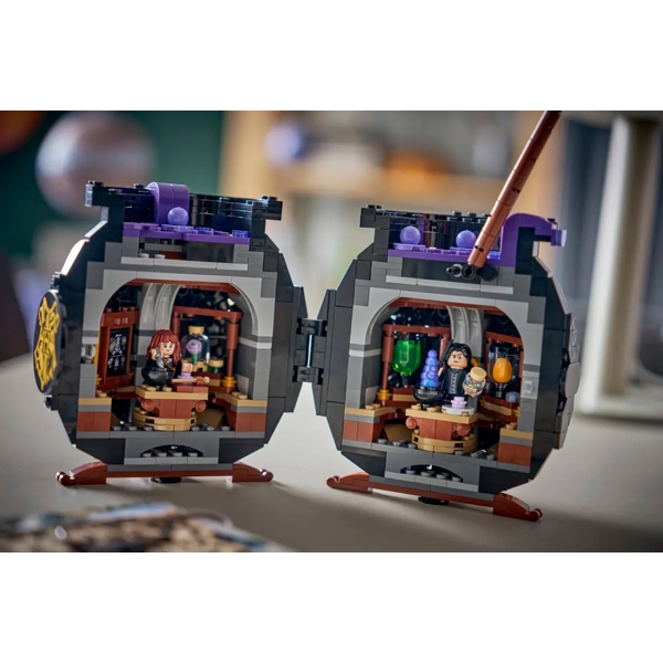 ასაწყობი კონსტრუქცია Lego 76464 Harry Potter Cauldron: Secret Potions Classroom, Prefabricated Construction