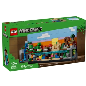 ასაწყობი კონსტრუქცია Lego 21589 Minecraft Mini Biomes, Prefabricated Construction