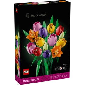 ასაწყობი კონსტრუქცია Lego 11501 The Botanical Collection Tulip Bouquet, Prefabricated Construction