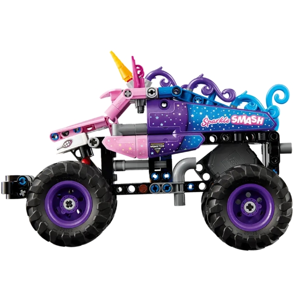 Prefabricated Construction Lego 42220 Technic Monster Jam Sparkle Smash Pull-Back