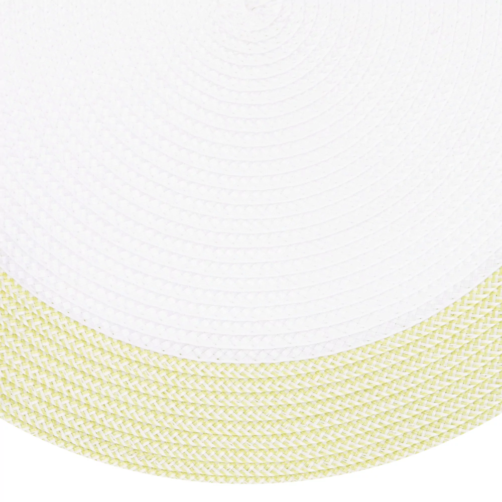 მაგიდის მატი Ardesto AR3324GNW, 38cm, Serving Mat, Green/White