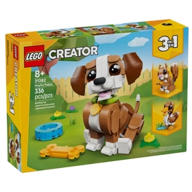 ასაწყობი კონსტრუქცია Lego 31382 Creator Cute Animals: Playful Puppy Dog, Prefabricated Construction