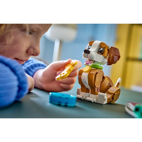 ასაწყობი კონსტრუქცია Lego 31382 Creator Cute Animals: Playful Puppy Dog, Prefabricated Construction