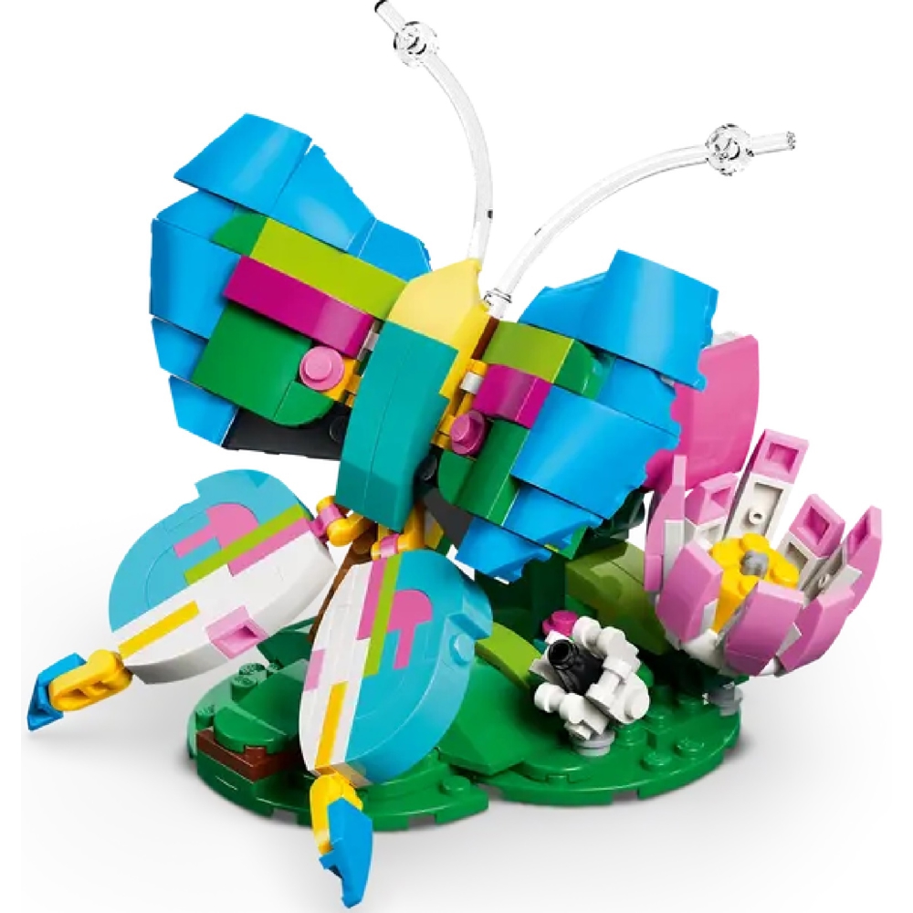 ასაწყობი კონსტრუქცია Lego 31384 Creator Wild Animals: Colorful Hummingbird, Prefabricated Construction
