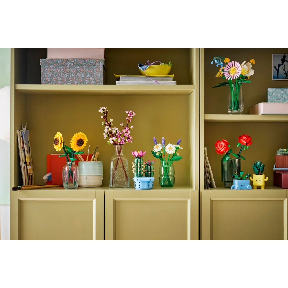 Prefabricated Construction Lego 11509 The Botanical Collection Flowering Cactus