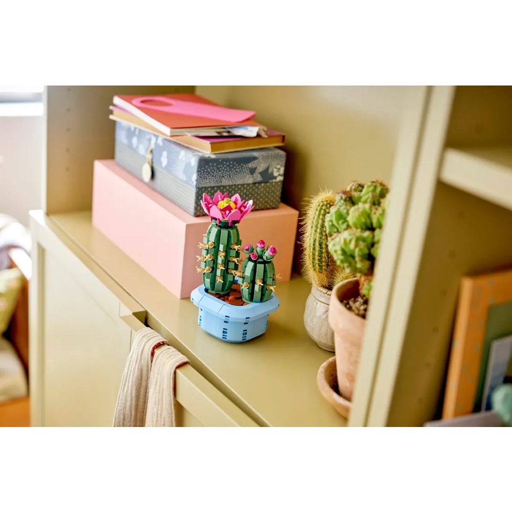 ასაწყობი კონსტრუქცია Lego 11509 The Botanical Collection Flowering Cactus, Prefabricated Construction