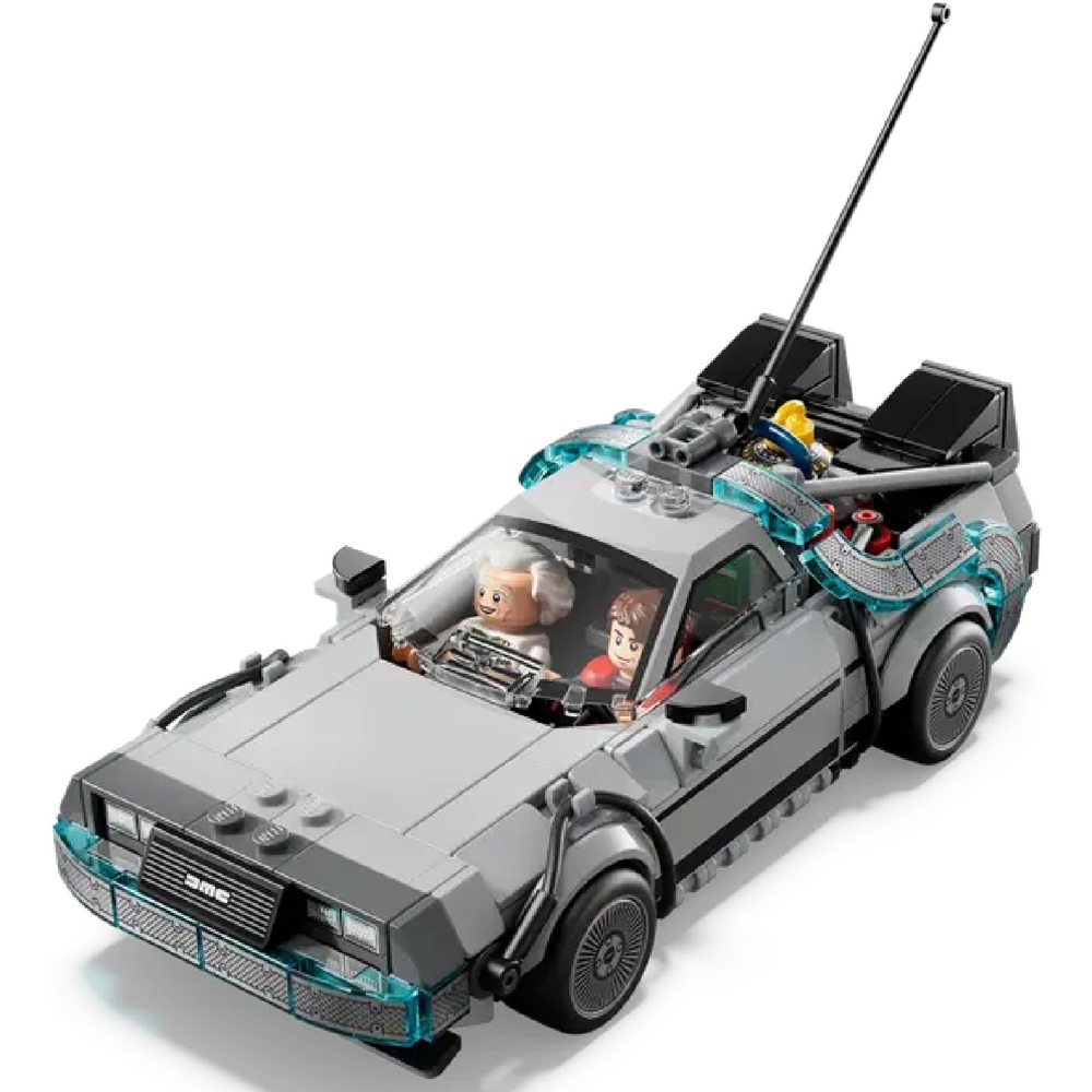 ასაწყობი კონსტრუქცია Lego 77256 Speed Champions Time Machine from Back to the Future, Prefabricated Construction
