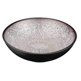 წვნიანის თეფში Ardesto AR2918BB Bolzano, 18cm, Soup plate, Black/Brown