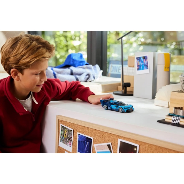Prefabricated Construction Lego 77253 Speed Champions Bugatti Vision GT Hyper Sports Car