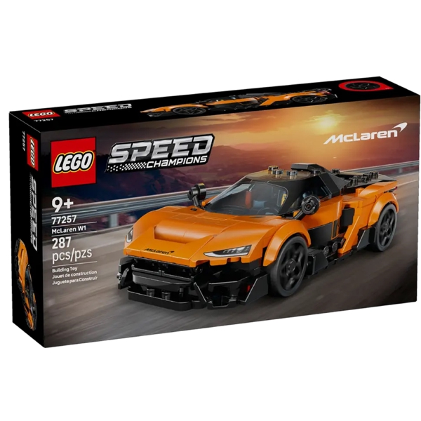 ასაწყობი კონსტრუქცია Lego 77257 Speed Champions McLaren W1, Prefabricated Construction