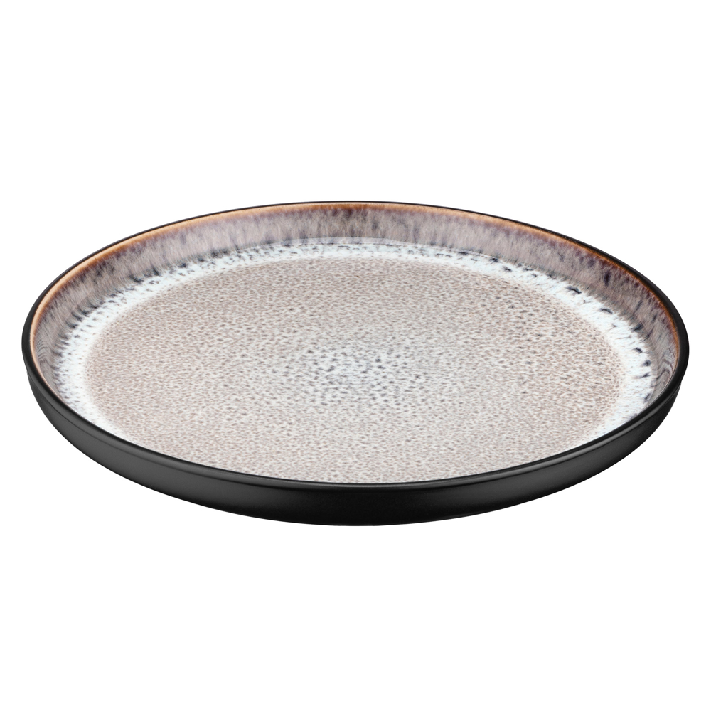 Dessert Plate Ardesto AR2920BB Bolzano, 20.3cm, Black/Brown