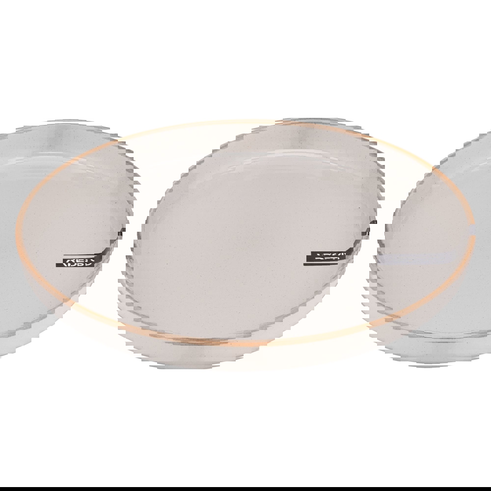 თეფში Ardesto AR2927AG Apulia, 26.6cm, Dinner Plate, Grey