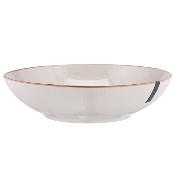 Soup Plate Ardesto AR2921AG Apulia, 20.8cm, Gray