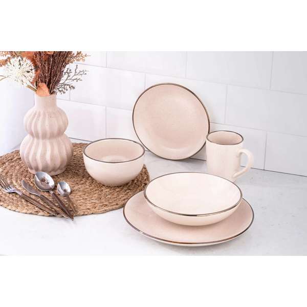 Dinner Plate Ardesto AR0726EBG Emilia, 27.5cm, Beige