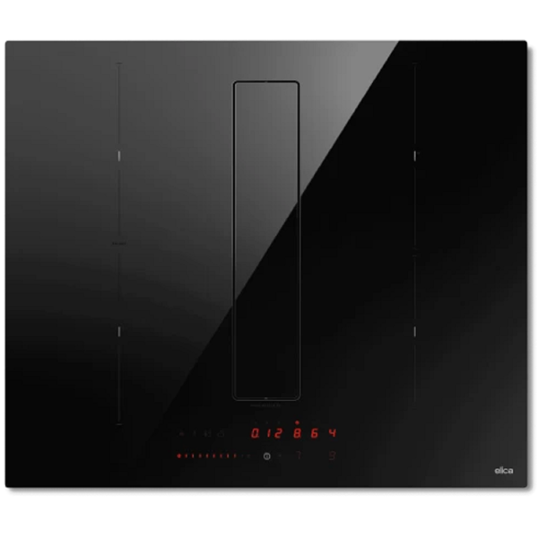 ჩასაშენებელი ინდუქციური ქურის ზედაპირი Elica NIKOLATESLA FIT BL/A/60, Built-in Induction Cooktop, Black