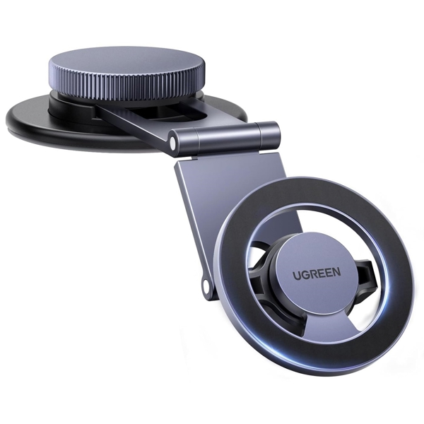 მობილურის დამჭერი UGREEN LP865 (45577), Dashboard Magnetic Car Phone Mount, Gray