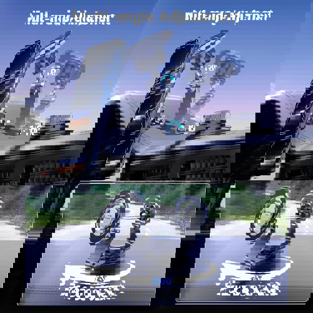 მობილურის დამჭერი UGREEN LP865 (45577), Dashboard Magnetic Car Phone Mount, Gray