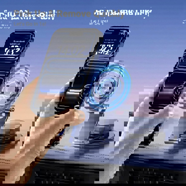 მობილურის დამჭერი UGREEN LP865 (45577), Dashboard Magnetic Car Phone Mount, Gray