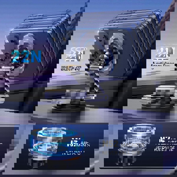 მობილურის დამჭერი UGREEN LP865 (45577), Dashboard Magnetic Car Phone Mount, Gray