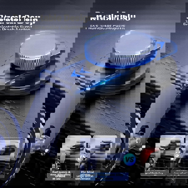 მობილურის დამჭერი UGREEN LP865 (45577), Dashboard Magnetic Car Phone Mount, Gray