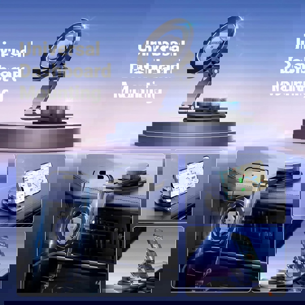 მობილურის დამჭერი UGREEN LP865 (45577), Dashboard Magnetic Car Phone Mount, Gray