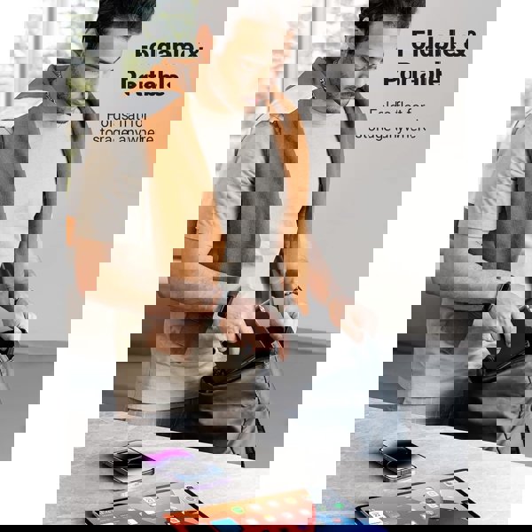 პლანშეტის დამჭერი UGREEN LP115 (50748), Multi Angle Adjustable Portable Stand, Black