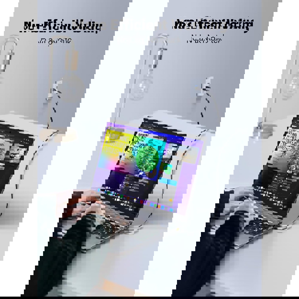 ქსელის კაბელი UGREEN NW106 (11262), CAT7 Patch Cord LAN Cable, 3m, Black