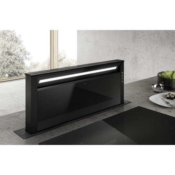 Hood Elica GET UP BL MAT/A/90, 950m³/H, Black