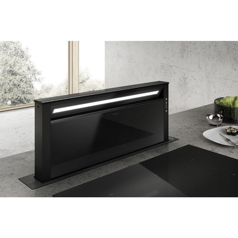 Hood Elica GET UP BL MAT/A/90, 950m³/H, Black