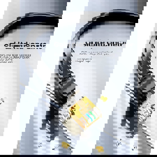 CAT7 Patch Cord LAN Cable UGREEN NW106 (11263), 5m, Black