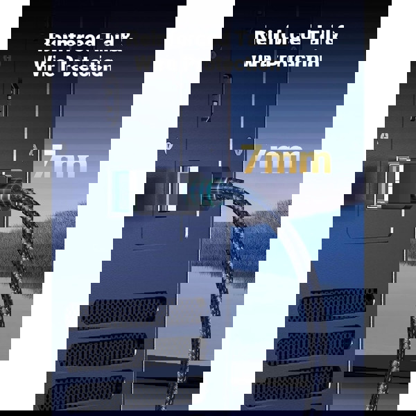 CAT8 LAN Cable UGREEN NW153 (80433), 5m, Black