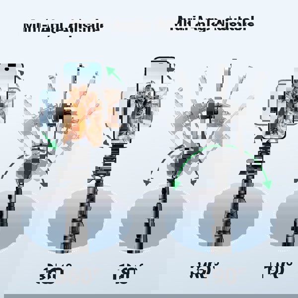 Selfie Stick Tripod UGREEN LP680 (15609), Bluetooth, Black