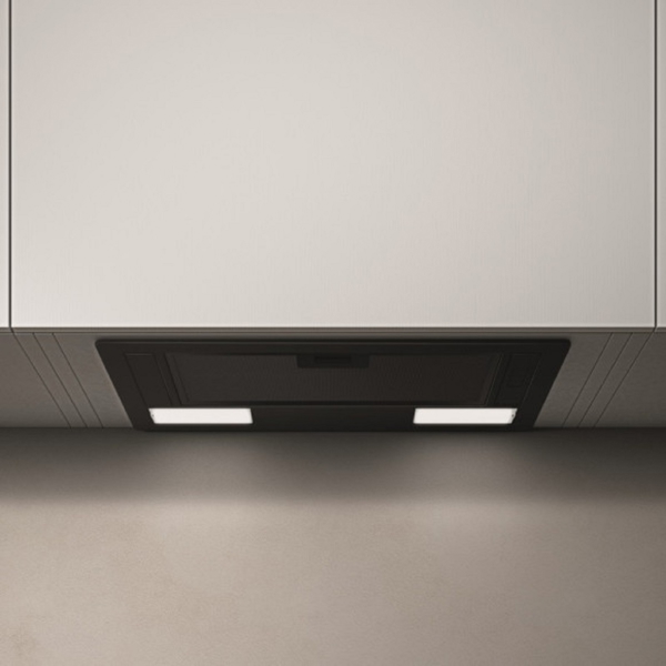 Built In Hood Elica ERA C BL/A/52, 370m³/h, Black