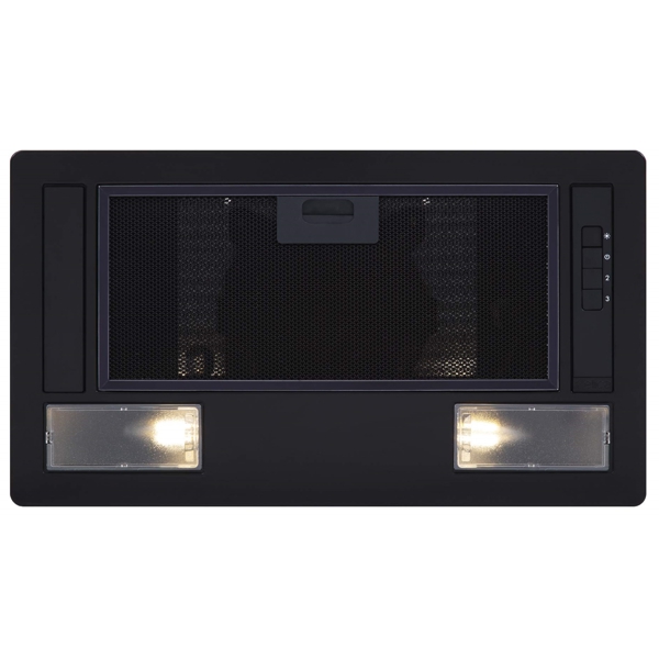 Built In Hood Elica ERA C BL/A/52, 370m³/h, Black