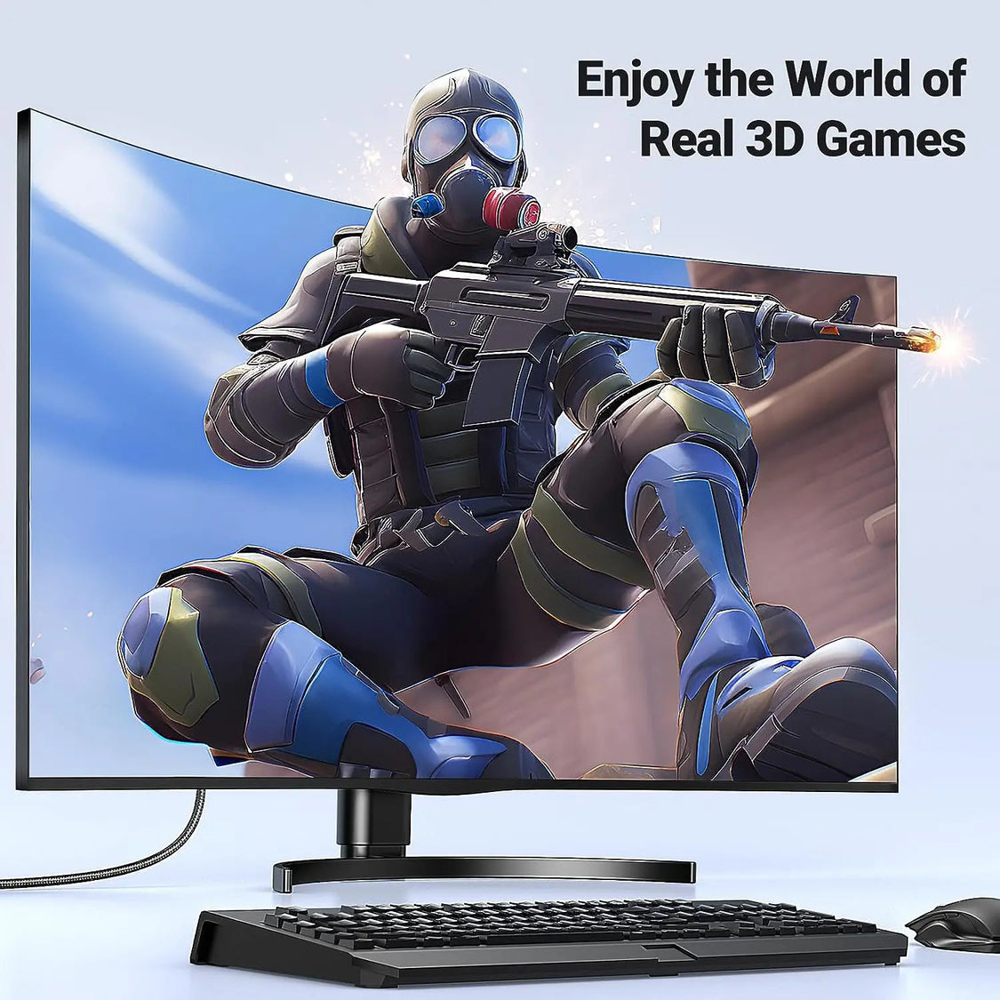 4K UHD High Speed HDMI 2.0 Cable UGREEN HD118 (40414), 10m, Black