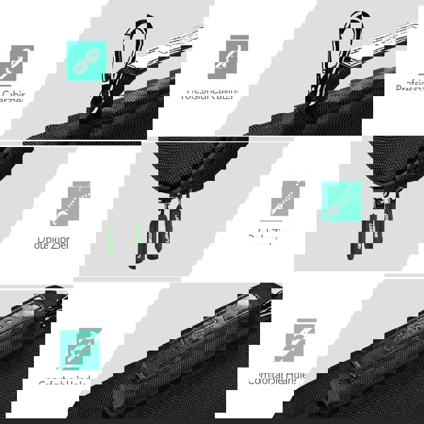 Case Box For Nintendo Switch And Accessories UGREEN LP145 (50275), Black