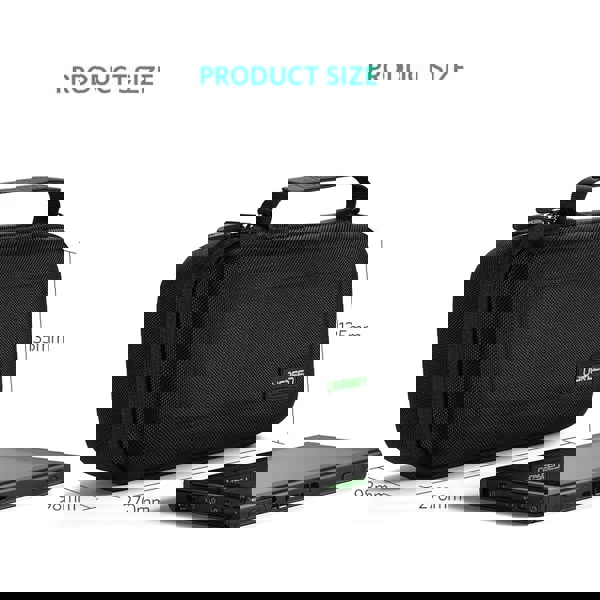 Case Box For Nintendo Switch And Accessories UGREEN LP145 (50275), Black