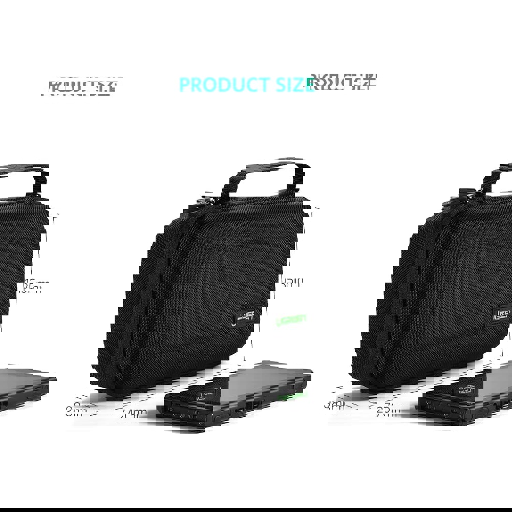 Case Box For Nintendo Switch And Accessories UGREEN LP145 (50275), Black