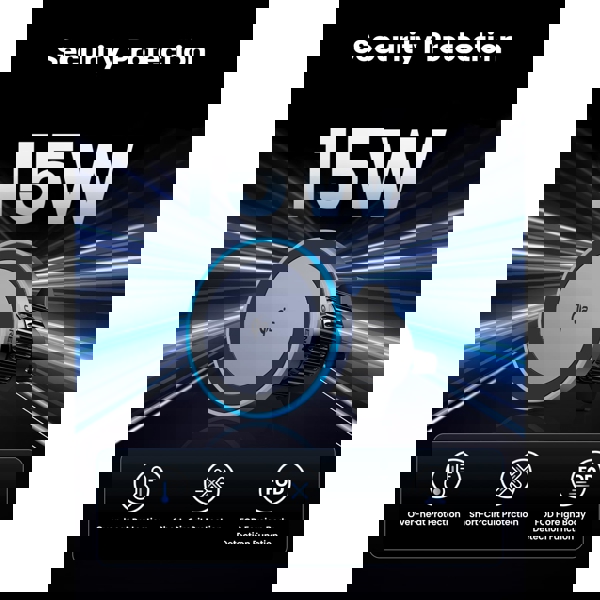 მანქანის უსადენო დამტენი UGREEN 35970 Qi2, 15W, Wireless Car Mount Charger, Black/Grey