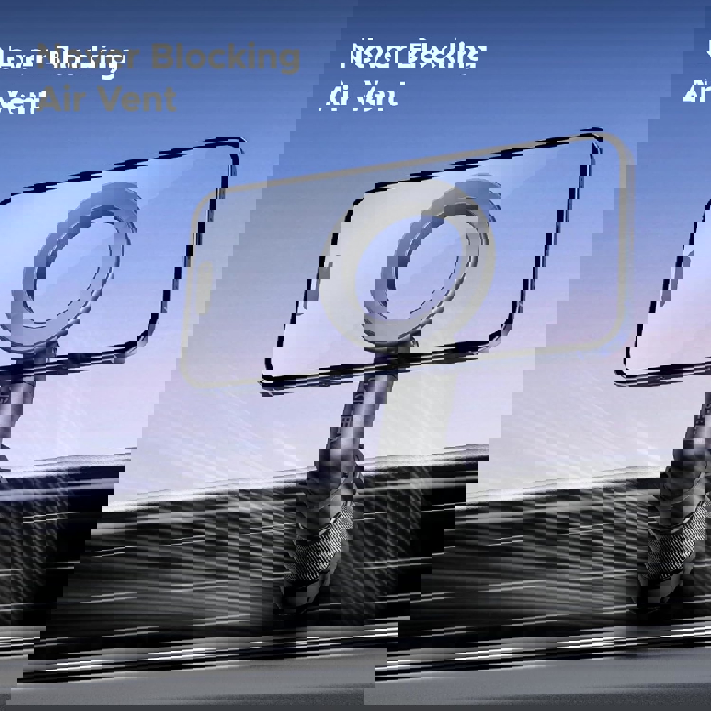 მობილურის დამჭერი UGREEN LP923 (65185), Air Vent Magnetic Car Phone Mount, Space Gray