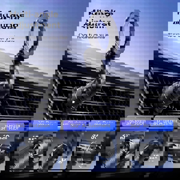 მობილურის დამჭერი UGREEN LP923 (65185), Air Vent Magnetic Car Phone Mount, Space Gray