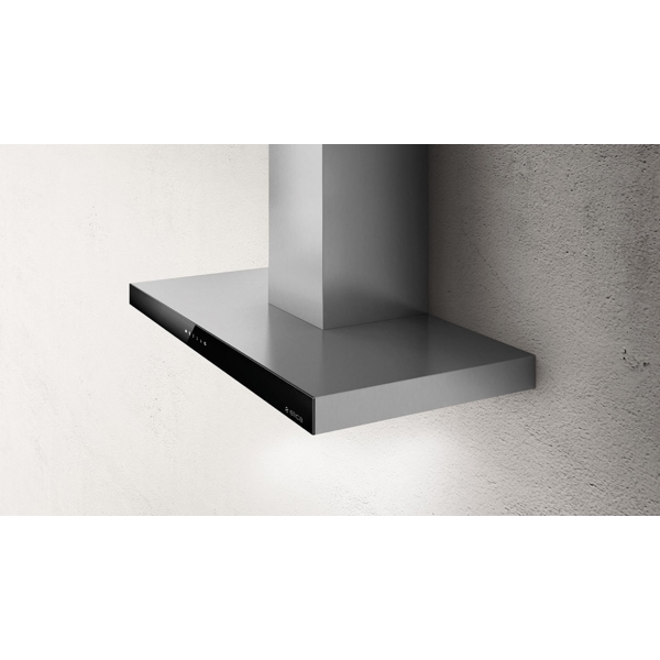 Hood Elica JOY BLIX A/90 WALL, 1000m³/h, Black/Silver