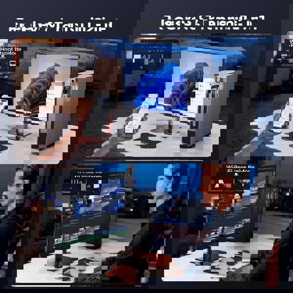 WIFI ადაპტერი UGREEN 65225 AX1800, 1201Mbps, USB Wifi6 Adapter, Black