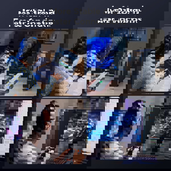 WIFI ადაპტერი UGREEN 65225 AX1800, 1201Mbps, USB Wifi6 Adapter, Black