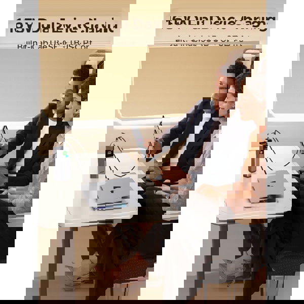 Power Bank With Retractable Type-C Cable UGREEN PB726 (55987B) Nexode, 20000mAh, USB, Type-C, Grey