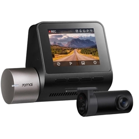 Car Video Recorder Front and Rear Camera 70mai Dash Cam A510-1, Built in GPS, 140°/130°, Black